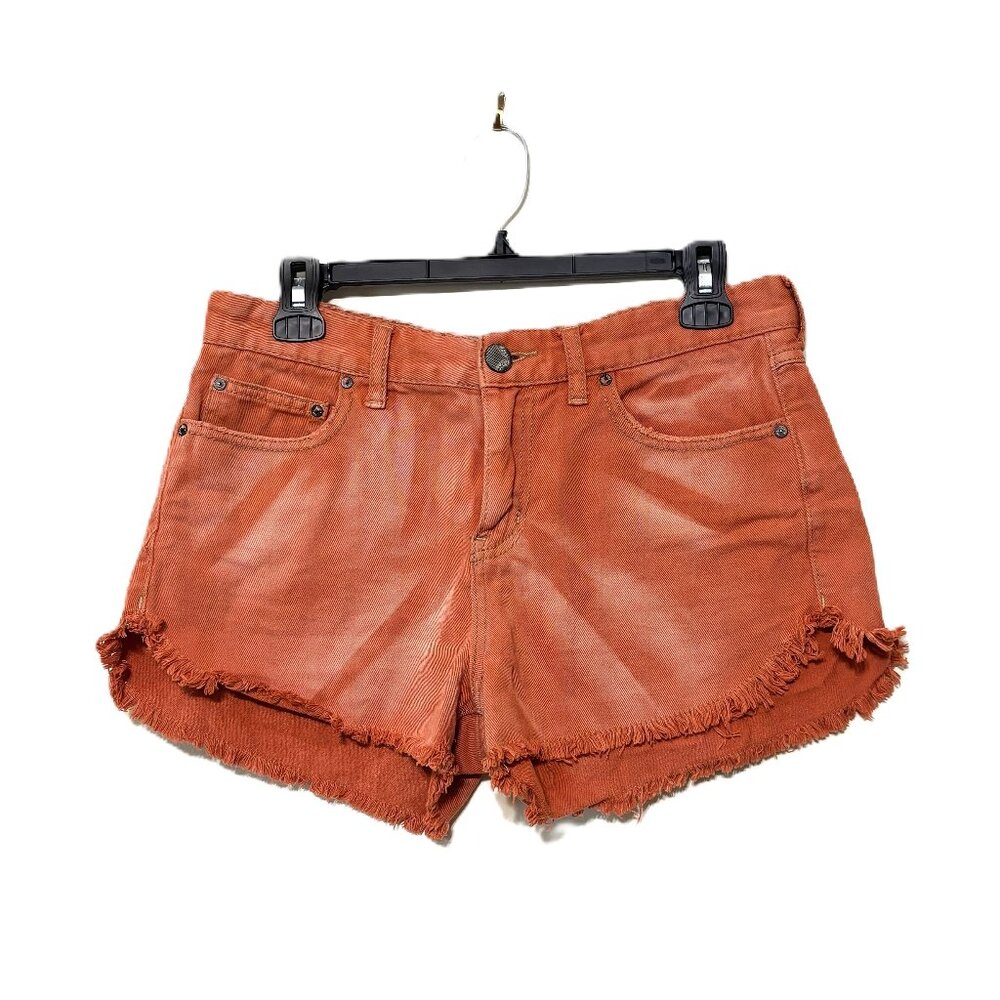 Free People Distressed Shorts, Size 27